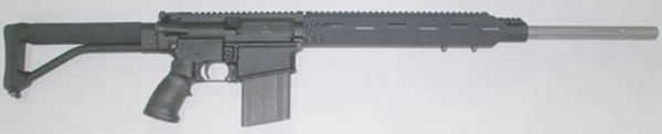 DPMS receiver converted to ASI Match 308 rifle